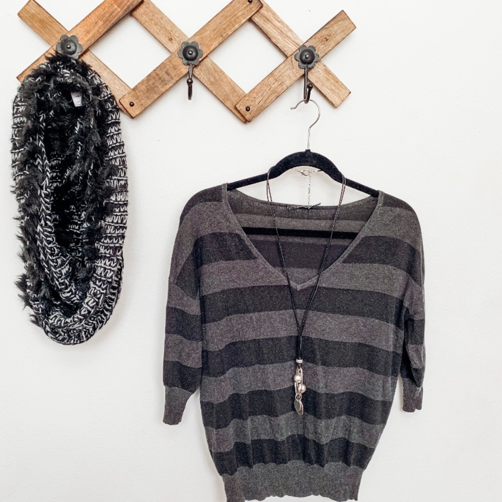 3/4 sleeve sweater